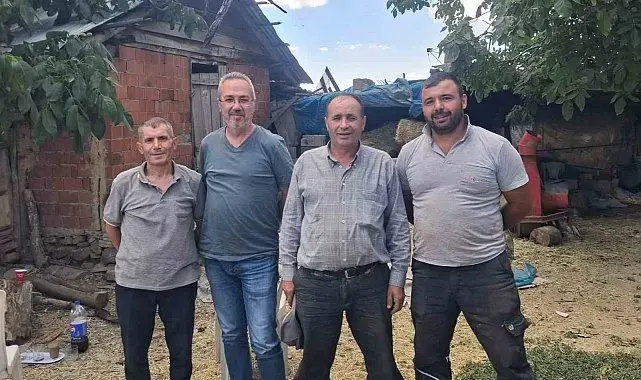 Uşak İl Tarım ve Orman Müdürlüğü ekiplerince üreticilere saha ziyareti gerçekleştirildi