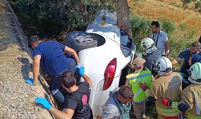 Şarampole devrilen otomobilin sürücüsü günlerdir süren hayat mücadelesini kaybetti
