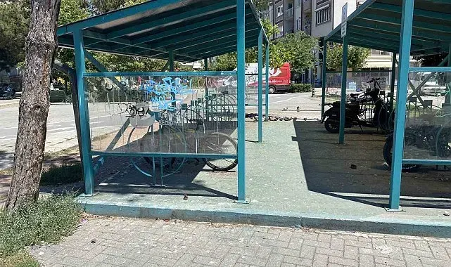 Hoşnudiye'deki bisiklet parkları bakım bekliyor
