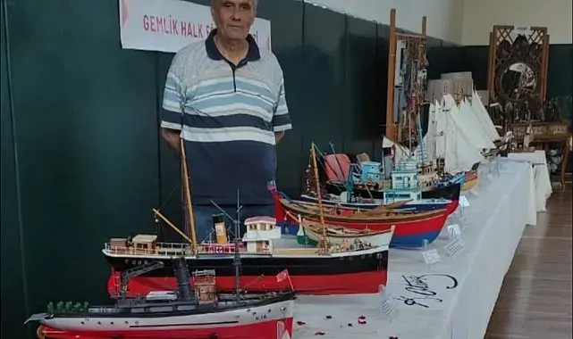El emeğiyle tarihe yolculuk; Savaş gemilerini birebir ölçekle üretiyor