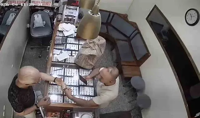 Manisa'da 2,5 milyon TL'lik altın kapkacı