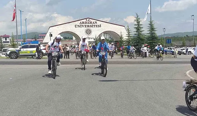 Ardahan'da bisiklet festivali başladı
