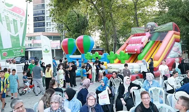 Osmangazi'de eğlence mahalle mahalle geziyor