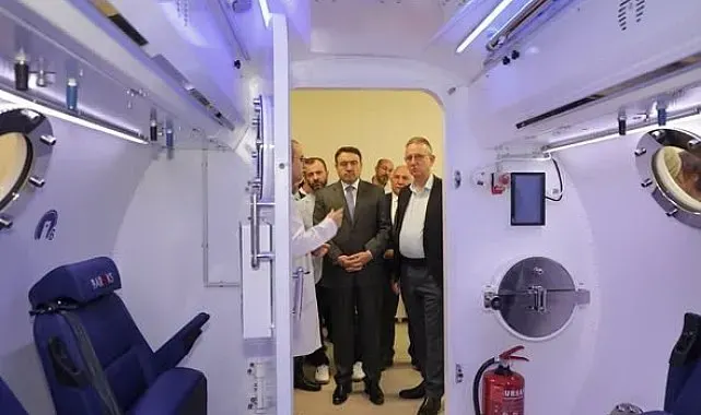 Kütahya'da hiperbarik oksijen tedavisi dönemi başladı