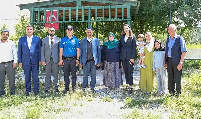 Kaymakam Fatma Turhan Keser'den şehit kabrine ziyaret