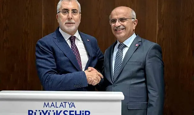 Bakan Işıkhan'dan Büyükşehir Belediyesi'ne ziyaret
