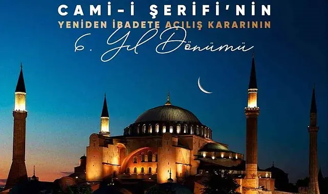 AK Parti Genel Başkan Yardımcısı Acar'dan Ayasofya paylaşımı