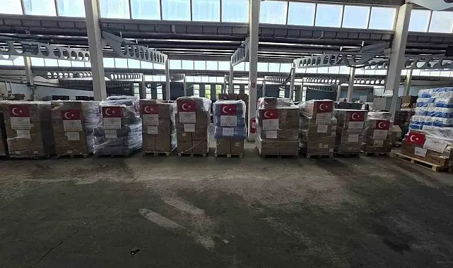 Venezuela'ya 16,4 ton insani yardım malzemesi yola çıktı