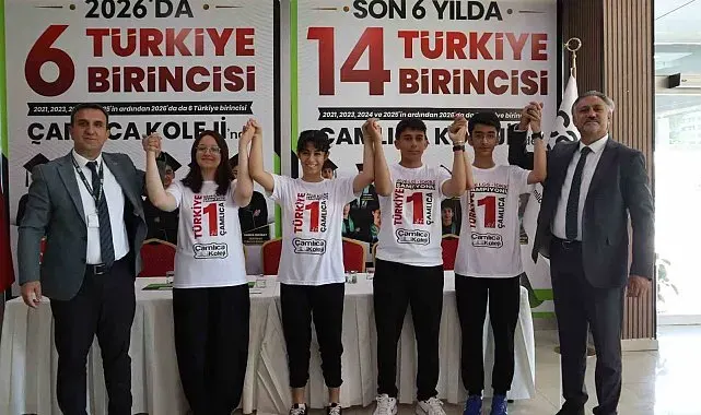 Malatya Çamlıca Koleji, 6 Türkiye birincisi çıkardı