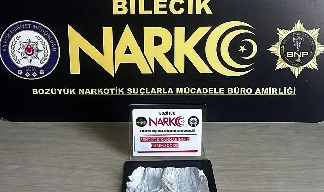 Bilecik'te uyuşturucu operasyonu: 1 şüpheli yakalandı
