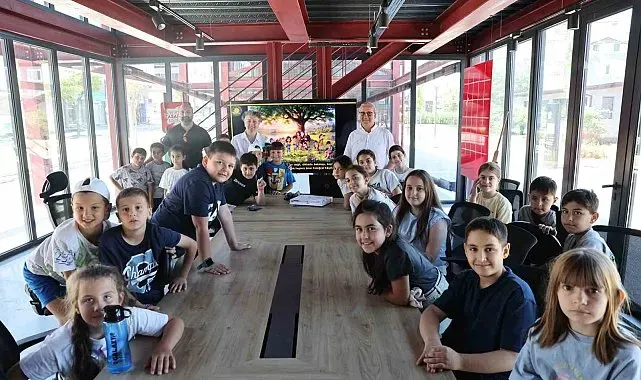 Nilüfer'de çocuklar bu yaz toprağın izinde