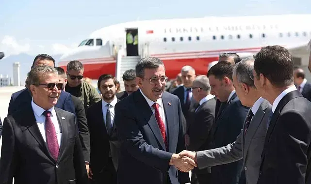 Cumhurbaşkanı Yardımcısı Cevdet Yılmaz, KKTC'de