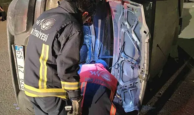 Van'da trafik kazası: 3 yaralı