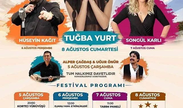 Çameli 10. Kültür, Turizm, Tarım ve Doğa Sporları Festivaline sayılı günler kaldı