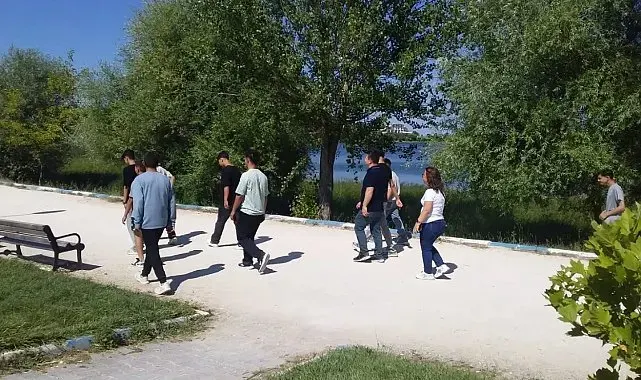 Bilecik'te koruma altındaki çocuklar doğayla buluştu
