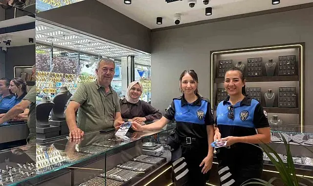 Çankırı'da kuyumculara "dolandırıcılık" bilgilendirilmesi