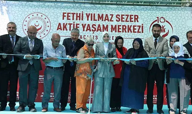 Türkiye'de bir ilk olan Fethi Yılmaz Sezer Aktif Yaşam Merkezi hizmete açıldı