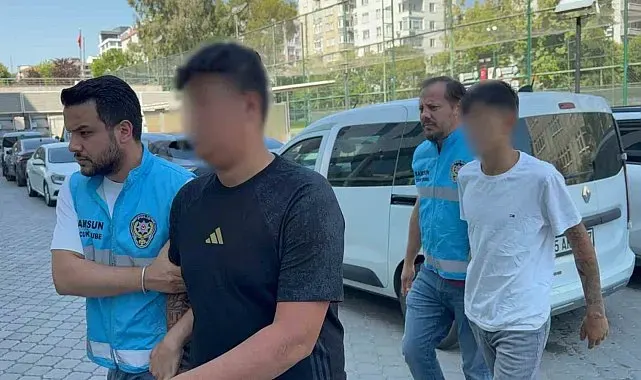 Büfeyi kundaklayan çocuklar yakalandı