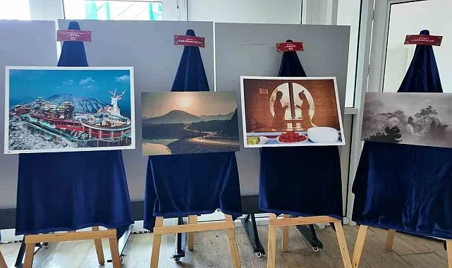 Fethiye'de ''Dağlar ve Denizler Yeşeriyor'' sergisine yoğun ilgi
