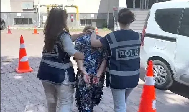 80 yıl kesinleşmiş cezası bulunan kadın polisten kaçamadı