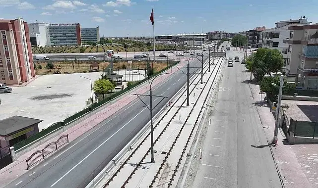 Başkan Altay: "Adliye-Şehir Hastanesi tramvay uzatma hattında test sürüşleri öncesi son aşamaya geldik"