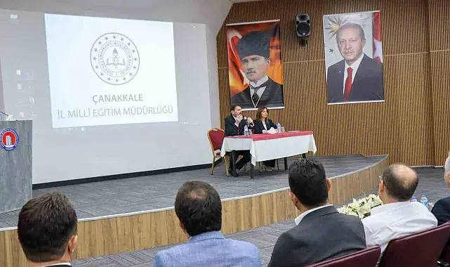 Çanakkale'de eğitimde yenilikçi teknolojilerin etkin kullanımı toplantısı gerçekleştirildi