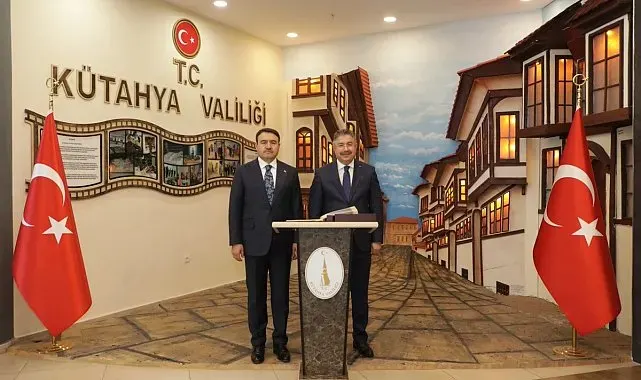 Vali Yılmaz'dan Kütahya'ya iş birliği ziyareti