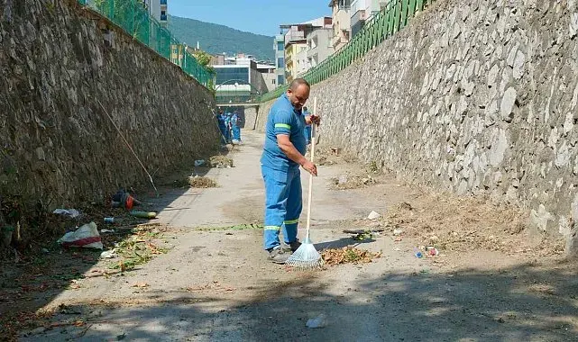 Selçukbey Kanalı'nda kapsamlı temizlik