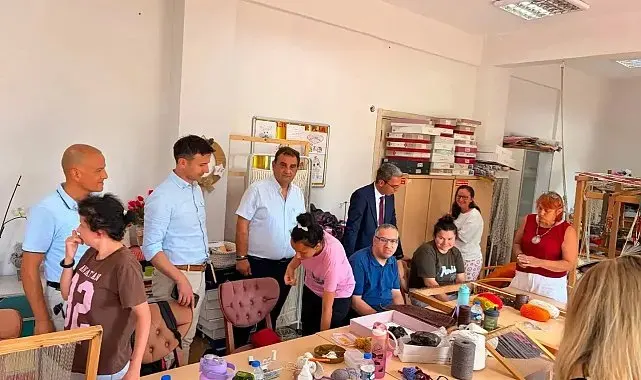 Sinop'ta özel bireyler el sanatlarıyla engelleri aşıyor