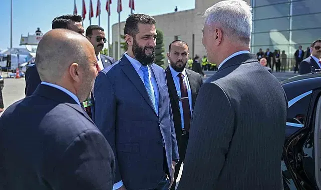 Suriye Cumhurbaşkanı Şara Ankara'da