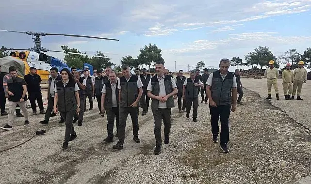 Mersin'de orman yangınlarına karşı teyakkuz vurgusu