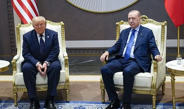 Cumhurbaşkanı Erdoğan, ABD Başkanı Trump'ı resmi törenle karşıladı
