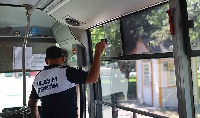 Sakarya'da toplu taşıma araçlarında klima denetimi sıklaştırıldı