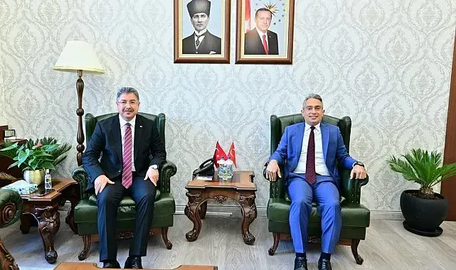 Eskişehir Cumhuriyet Başsavcılığına atanan Deniz, Vali Yılmaz'ı ziyaret etti