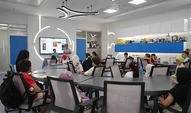 Çocuklar eğlenerek öğreniyorlar