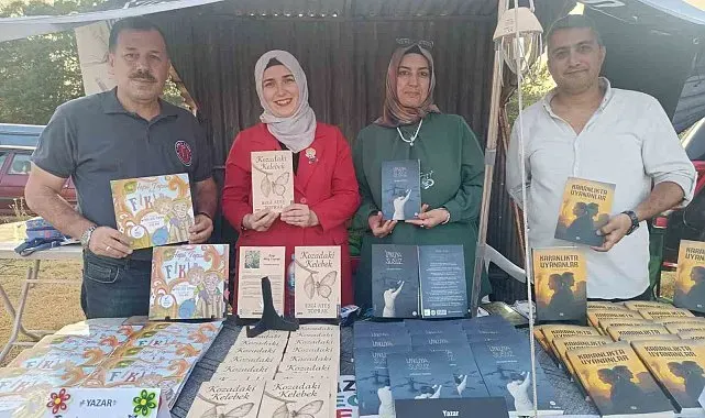 Bozüyüklü yazarlar Kınık'ta okurlarıyla buluştu