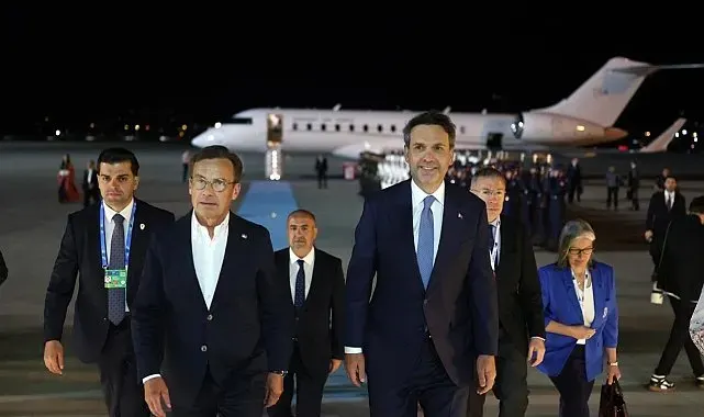 İsveç Başbakanı Kristersson ve İzlanda Başbakanı Frostadttir Ankara'ya geldi