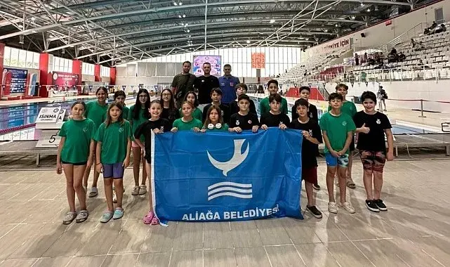 Aliağalı yüzücülerden Samsun'da önemli başarı