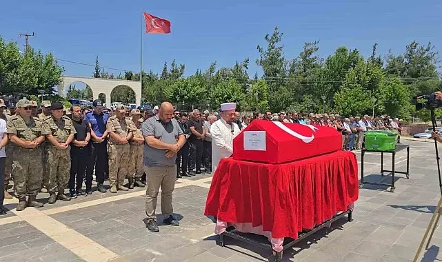 Jandarma Uzman Çavuş Selçuk Topaloğlu, son yolculuğuna uğurlandı