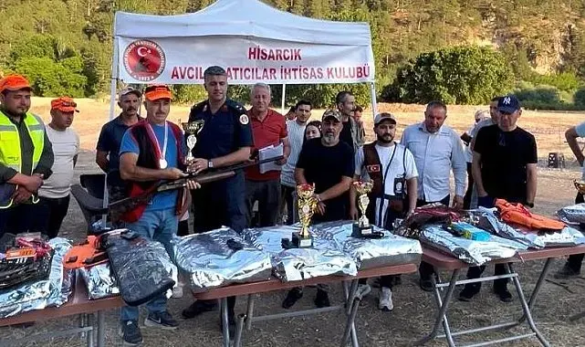 Hisarcık'ta atış yarışması düzenlendi