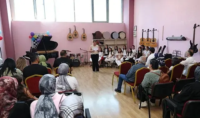 Pursaklar'da bir yıllık emek melodilere dönüştü