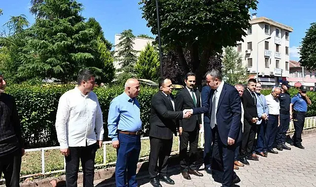Yeni Vezirköprü Kaymakamı Yıldız'a karşılama
