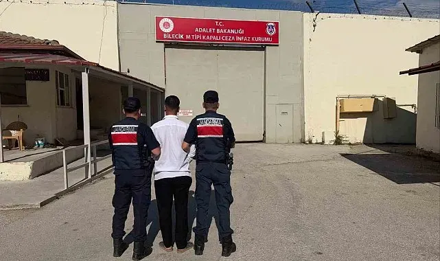 Bilecik'te 3 yıl 9 ay hapis cezası bulunan şahıs yakalandı