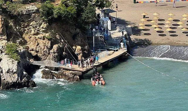 Yasağa rağmen girdiği denizde kaybolan şahıs için arama çalışması başlatıldı