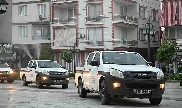 Manisa Büyükşehir'den Sarıgöl genelinde ilaçlama çalışması