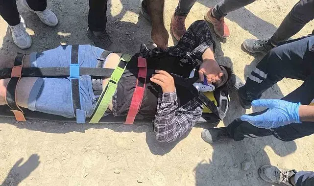 Elektrik direğinde akıma kapılan işçi yaralandı