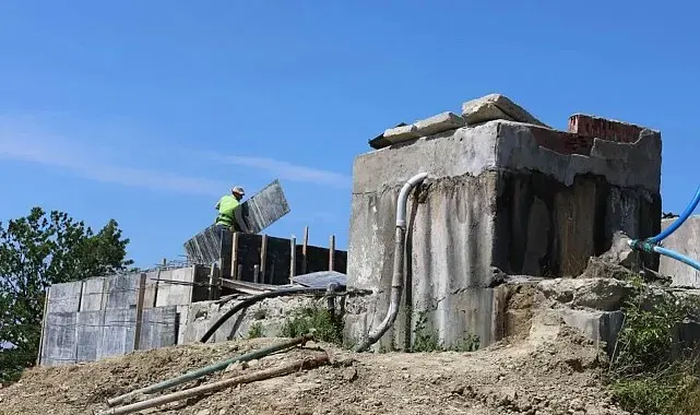 Sinop'ta içme suyu hattı genişliyor