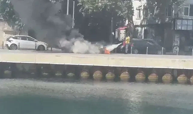 Sarıyer'de yer altı kablolarında yangın paniği