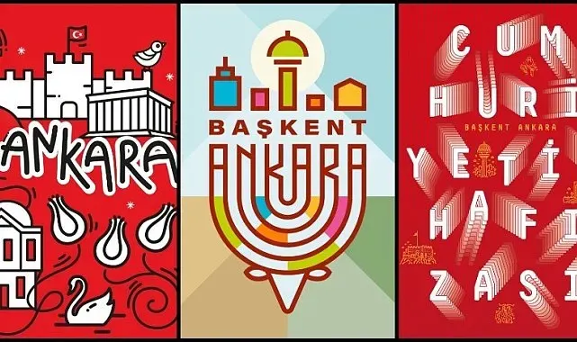"Başkent Ankara" afiş tasarım yarışmasının sonuçları açıklandı
