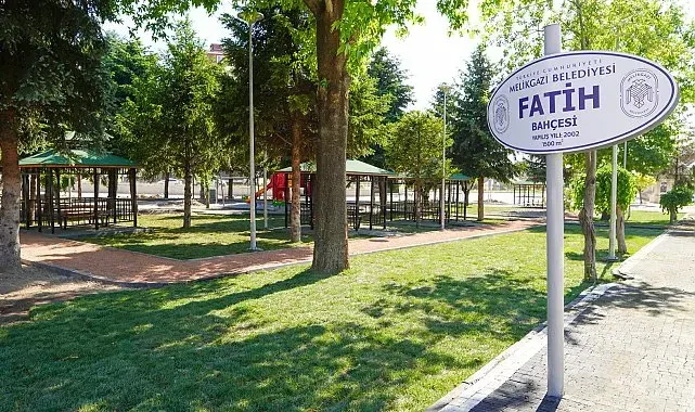 Fatih bahçesi, yeni haliyle vatandaşların gözdesi olacak